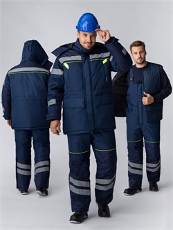 Костюм зимний PROFLINE SPECIALIST WINTER (тк.Мембрана) п/к, т.синий Р87491240 - фото 658