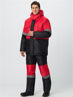 Костюм зимний Мегрес-2 СОП (тк.OxLine,90) п/к, красный/черный Р87472877