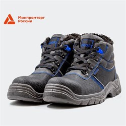 БОТИНКИ ЗИМНИЕ PROFI НА ПУ ПОДОШВЕ С МЕТАЛЛИЧЕСКИМ ПОДНОСКОМ Р3208МТ PROFI