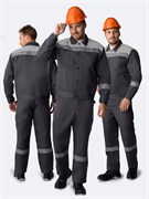 Костюм Лигор-2 СОП (тк.Смесовая,210) п/к, т.серый/св.серый Р87474539