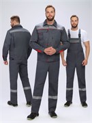 Костюм Флофт-2 СОП (тк.Смесовая,210) п/к, т.серый/серый Р87472446