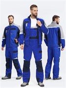 Костюм Вектрон-2 (тк.Смесовая,240) п/к, васильковый/т.синий/серый Р87477837