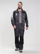 Костюм Вектрон-1 (тк.Смесовая,240) брюки, т.серый/св.серый/черный Р87473974