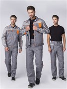 Костюм Зенк-1 СОП (тк.Смесовая,240) брюки, т.синий/васильковый 10129