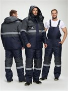 Костюм зимний Мегрес-2 СОП (тк.OxLine,90) п/к, т.серый/т.синий Р87487708