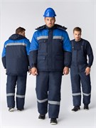 Костюм зимний Сибер СОП CH (тк.Таслан) п/к, т.синий/васильковый Р87491252