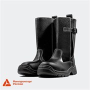 Сапоги защитные утепленные на ПУ подошве с металлическим подноском Р3218МТ
