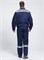 Костюм Лигор-1 СОП У. (тк.Смесовая,210) брюки, т.синий/серый Р87491527