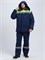 Костюм зимний Труженик-Ультра СОП (тк.Смесовая,210) брюки, т.синий/лимонный Р87491265