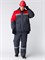 Костюм зимний Сибер СОП CH (тк.Таслан) п/к, т.серый/красный Р87491249