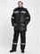 Костюм зимний Беркут СОП CH (тк.Таслан) п/к, черный/т.серый Р87491254