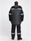 Костюм зимний Беркут СОП CH (тк.Таслан) п/к, черный/т.серый Р87491254