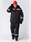 Костюм зимний Титан (Смесовая, 210) п/к, черный/красный Р87472317